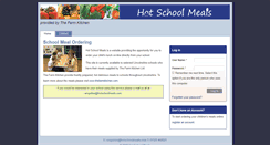 Desktop Screenshot of hotschoolmeals.com