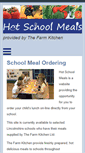 Mobile Screenshot of hotschoolmeals.com